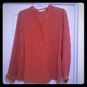 MODCLOTH Burnt Orange Blouse